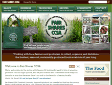 Tablet Screenshot of fairshares.org